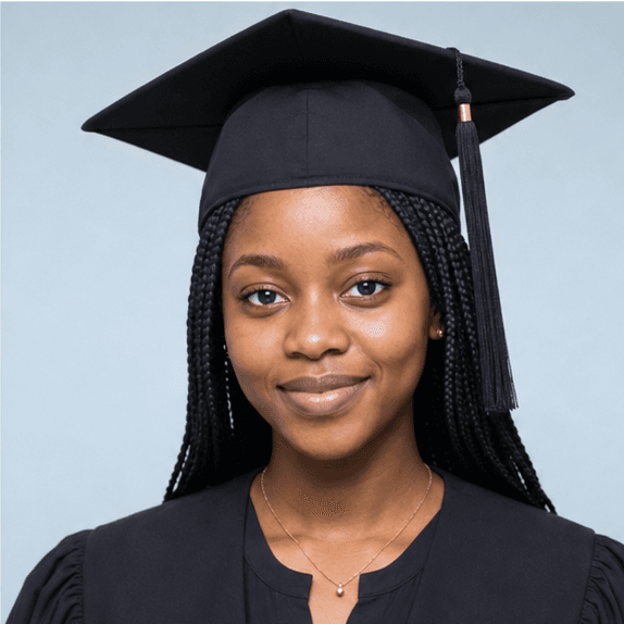 Étudiante diplômée en droit